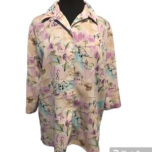 Allison Daley blouse button up
